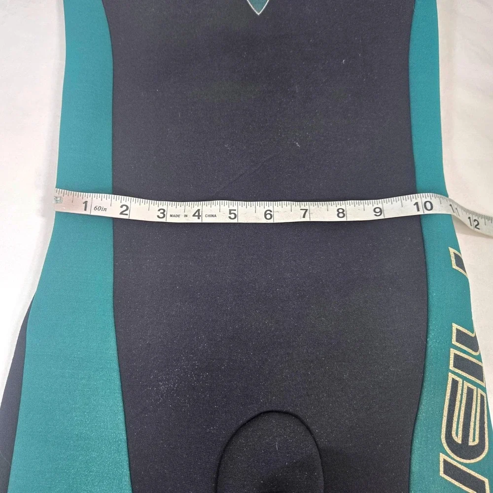 Vintage ONeill Hammer Wetsuit Made‎ in USA 3x2mm Full Body Surf Dive Teal Size 4